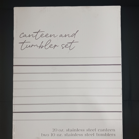 Canteen and Tumbler set - Picture 3 of 4